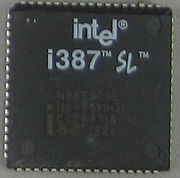 Ein 387SL Coprozessor mit 16-25 MHz