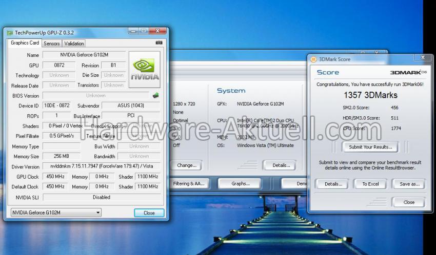 Erster 3DMark06-Test