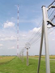 MW-Antennenmast in Solt (Ungarn)