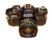 Canon AV1 – schwarz