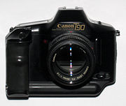 Canon T90 mit FD 1.2/50 mm