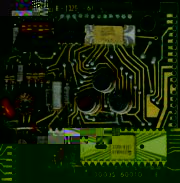 Elektronik-Platine des HP-35