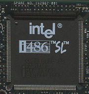 Intel i486-SL mit 25 MHz
