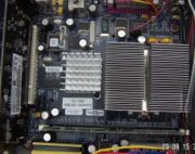 AMD Geode 1500 auf dem Mini-ITX-Board von LogicPD im Betrieb