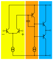 Vereinfachte Innenbeschaltung eines OPs