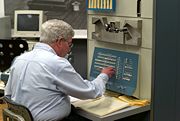 Steve Russell an einer PDP-1