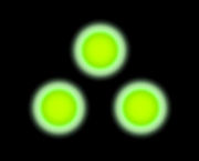 „Trifocal goggles“, das Symbol der Serie